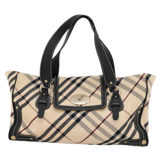 Burberry Blue Label Beige Canvas Tote Bag ( )