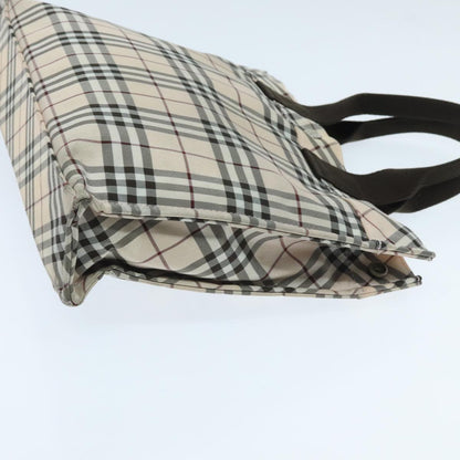 Burberry Nova Check Beige Metal Handbag ( )