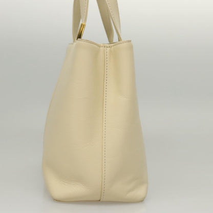 Burberry Nova Check Beige Leather Tote Bag ( )