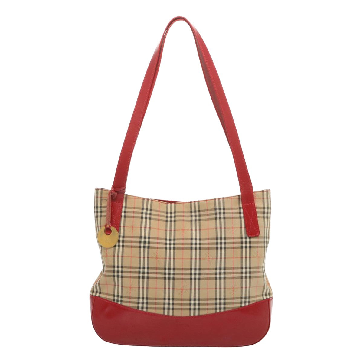 Burberry Nova Brand Canvas White Tote Bag Style 8
