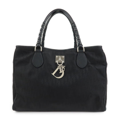 Christian Dior Trotter Nylon Canvas Leather Lovely Shoulder Bag Rovelle Bags