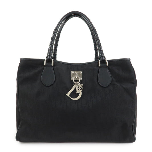 Christian Dior Trotter Nylon Canvas Leather Lovely Shoulder Bag Rovelle Bags