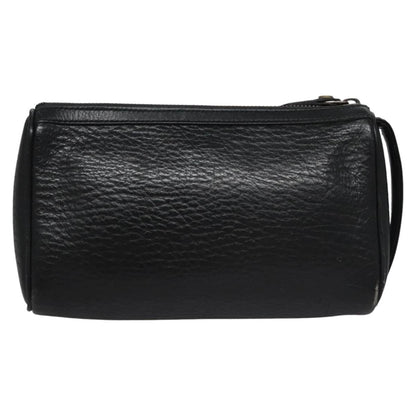 Burberry Black Leather Clutch Bag ( )