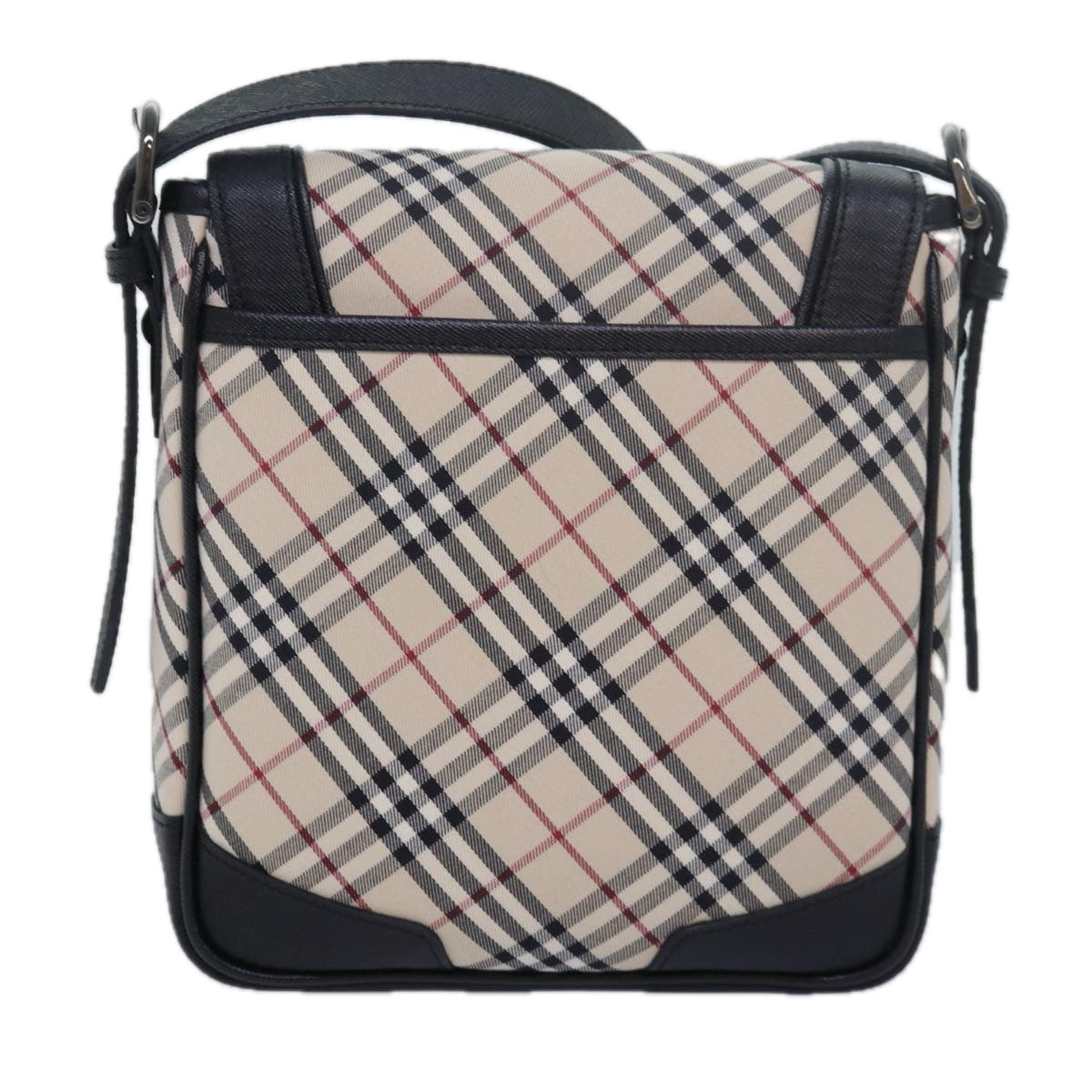 Burberry Nova Brand Canvas White Shoulder Bag Style 44