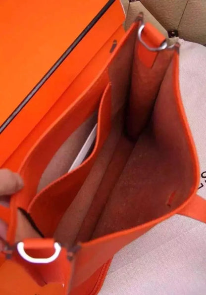 Hermes Evelyne Crossbody Bag Orange