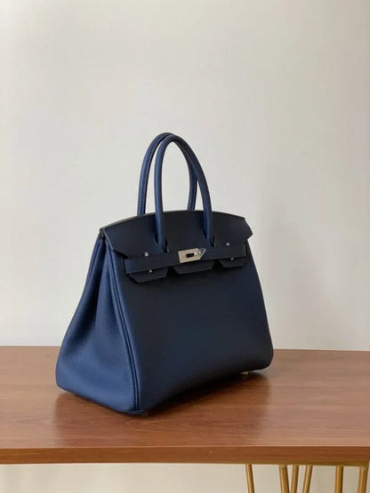 Hermes Birkin Bag Navy Blue