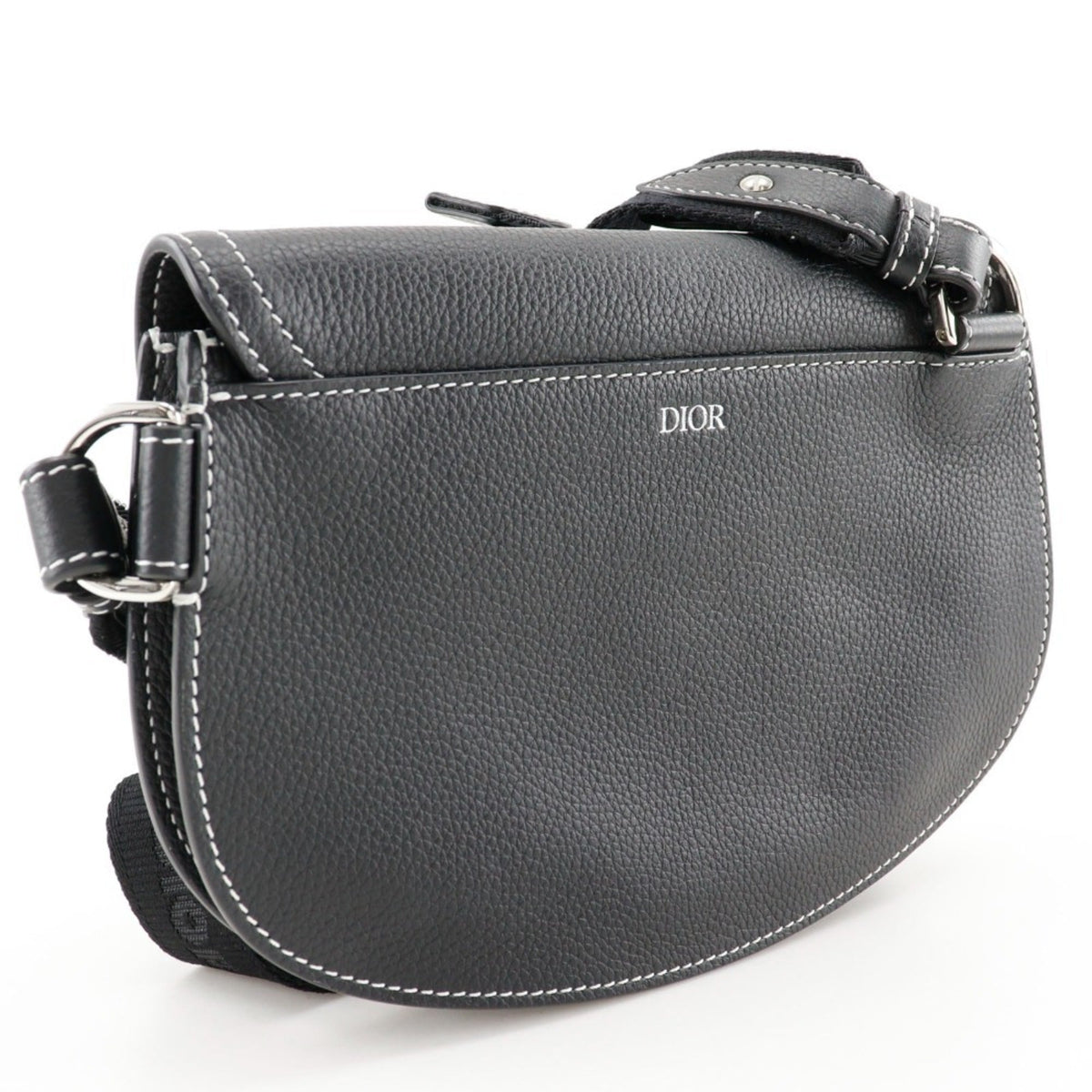 Christian Dior Black Leather Sling Bag Style 2 Rovelle Bags