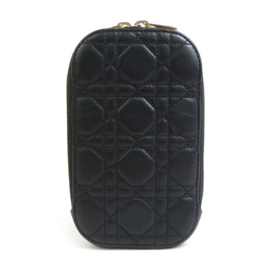 Christian Dior Black Gold Leather Metal Shoulder Bag Leather Rovelle Bags