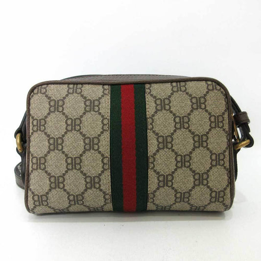 Balenciaga Bag Gucci Collaboration Hacker Camera Beige Mini Shoulder Pochette Bb Pattern Ladies Leather Rovelle Bags