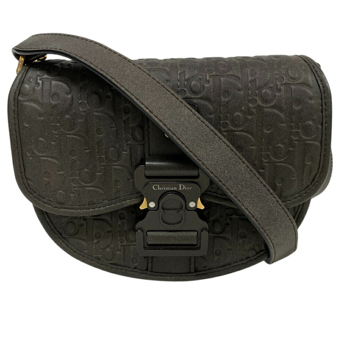 Christian Dior Brown Leather Shoulder Bag Rovelle Bags