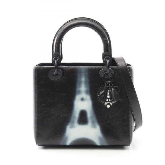 Christian Dior Black Leather Handbag Style 5 Rovelle Bags