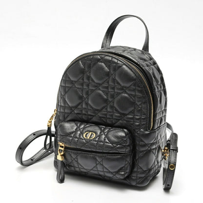 Christian Dior Black Leather Backpack Style 5 Rovelle Bags
