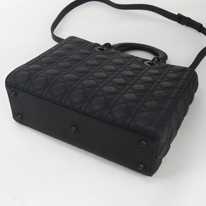 Christian Dior Black Leather Tote Bag Style 4 Rovelle Bags