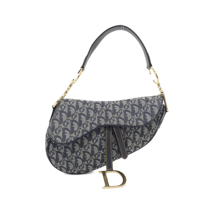 Christian Dior Blue Canvas Shoulder Bag Rovelle Bags