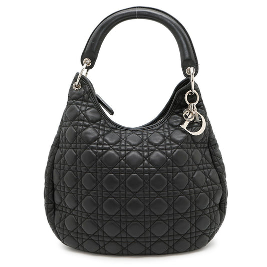 Christian Dior Black Leather Shoulder Bag Leather Rovelle Bags