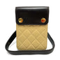 Chanel Bag Pouch Pochette Waist Pouch Black x Beige GoldHardware Rovelle Bags