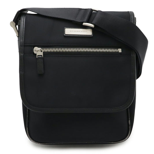 Burberry Black Nylon Leather Shoulder Bag ( )