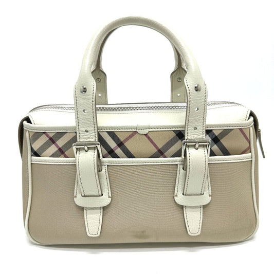 Burberry Beige Cloth Handbag ( )