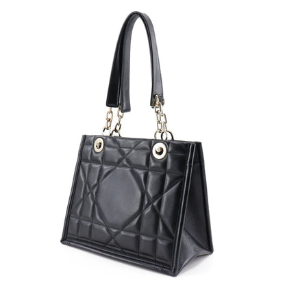 Christian Dior Black Leather Tote Bag Style 5 Rovelle Bags