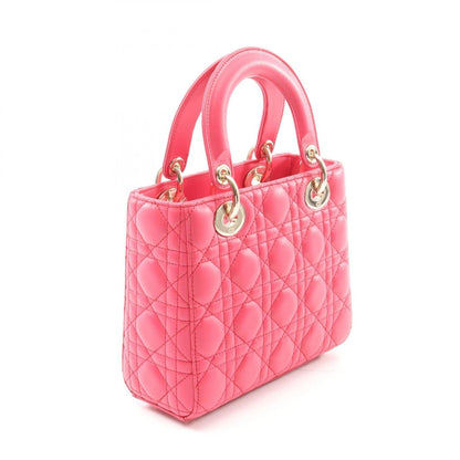Christian Dior Pink Leather Handbag Style 5 Rovelle Bags