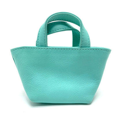 Christian Dior Turquoise Leather Handbag Pouch Rovelle Bags