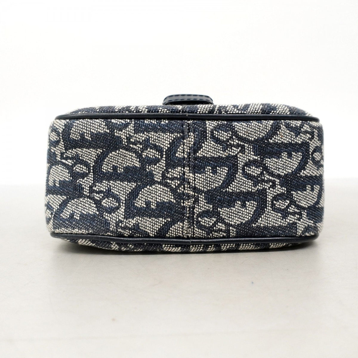 Christian Dior Navy Canvas Shoulder Bag Rovelle Bags