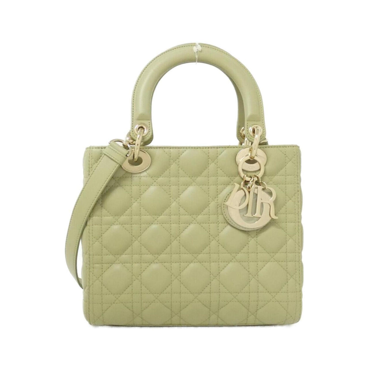 Christian Dior Green Leather Handbag Rovelle Bags