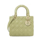 Christian Dior Green Leather Handbag Rovelle Bags