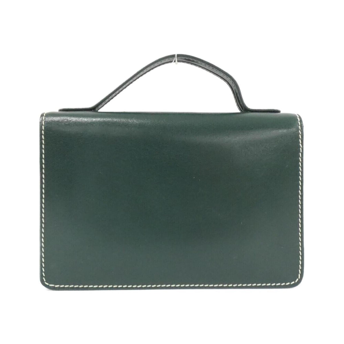 Christian Dior Green Leather Handbag Leather Rovelle Bags