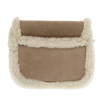 Christian Dior Beige Suede Leather Shoulder Bag Rovelle Bags