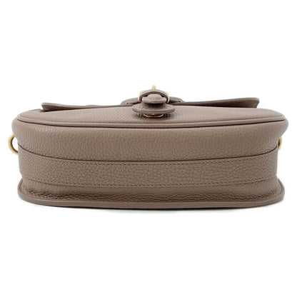 Christian Dior Grayish Leather Shoulder Bag Rovelle Bags