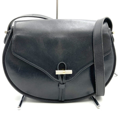 Christian Dior Black Leather Shoulder Bag Style 29 Rovelle Bags