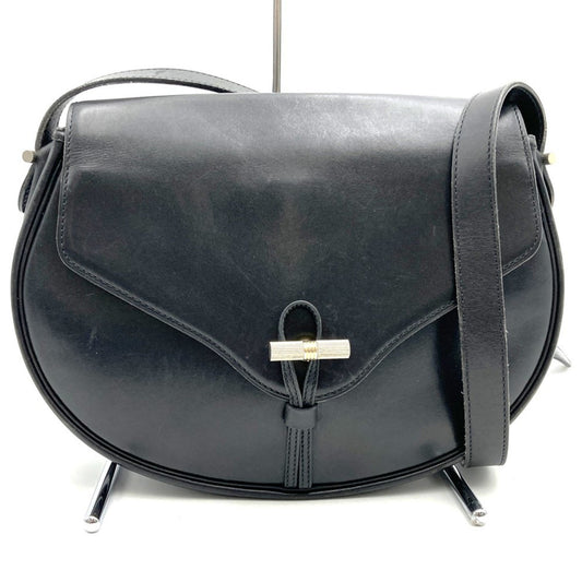Christian Dior Black Leather Shoulder Bag Style 29 Rovelle Bags