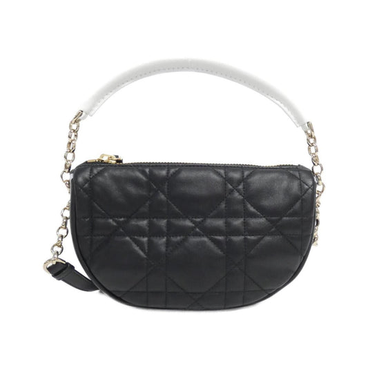 Christian Dior Black Leather Shoulder Bag Style 34 Rovelle Bags