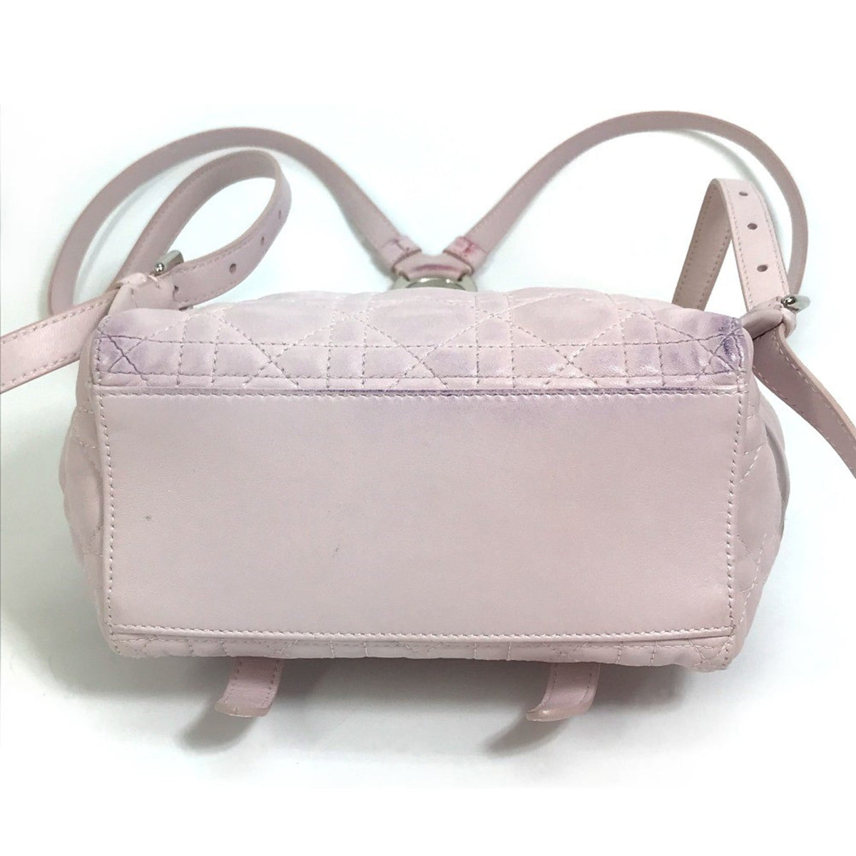 Christian Dior Pink Leather Backpack Style 2 Rovelle Bags