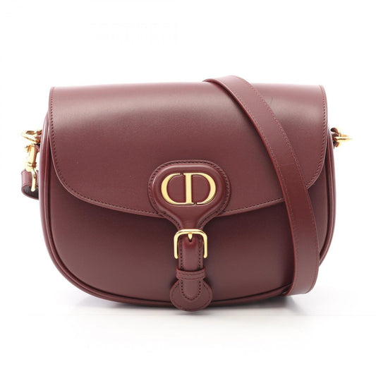 Christian Dior Bordeaux Leather Shoulder Bag Rovelle Bags