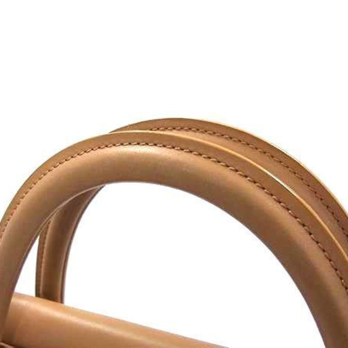 Christian Dior Brown Leather Handbag Shoulder Bag Tote Bag Rovelle Bags