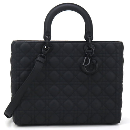 Christian Dior Black Leather Tote Bag Style 4 Rovelle Bags