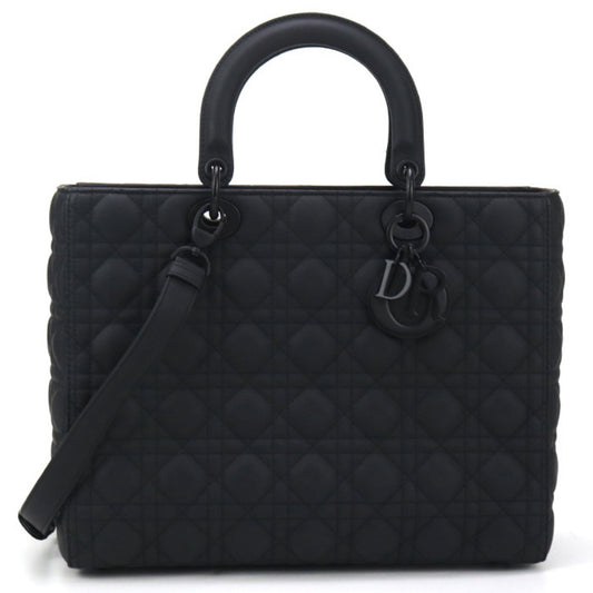 Christian Dior Black Leather Tote Bag Style 4 Rovelle Bags