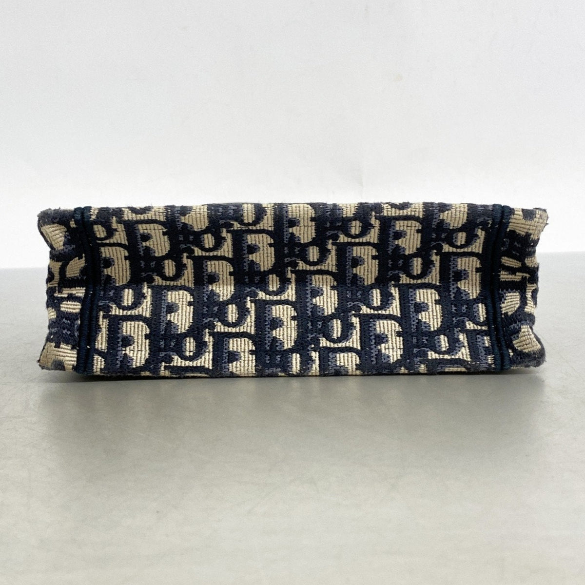 Christian Dior Navy Canvas Handbag Rovelle Bags