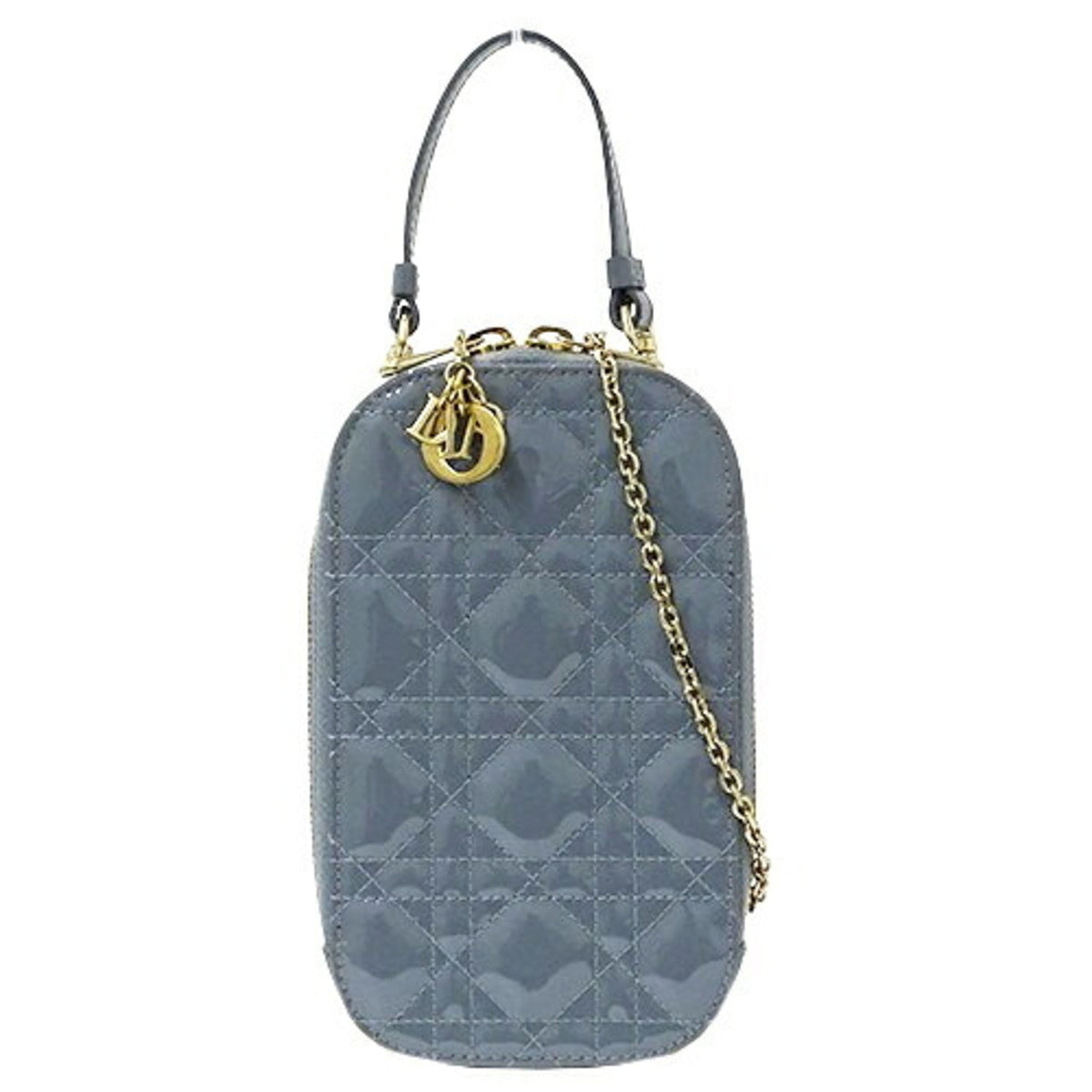 Christian Dior Patent Leather Pouch Rovelle Bags