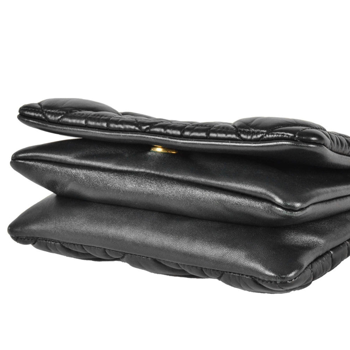 Christian Dior Black Leather Shoulder Bag Style 33 Rovelle Bags