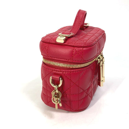 Christian Dior Red Leather Handbag Rovelle Bags