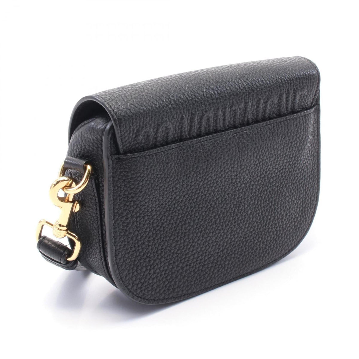 Christian Dior Black Leather Shoulder Bag Style 22 Rovelle Bags