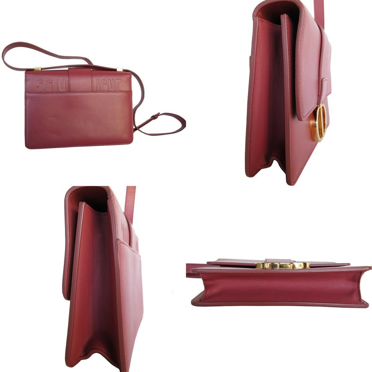 Christian Dior Pink Leather Shoulder Bag Style 6 Rovelle Bags