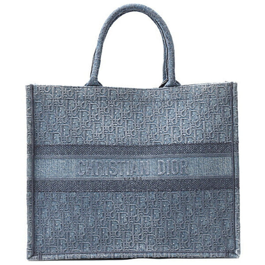 Christian Dior Blue Denim Tote Bag () Rovelle Bags