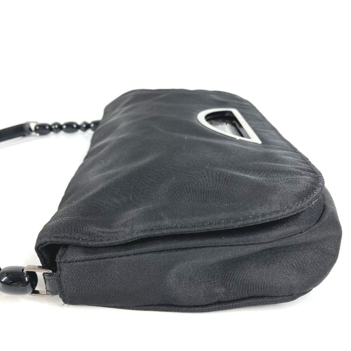 Christian Dior Black Monogram Nylon Pouch Shoulder Bag Rovelle Bags
