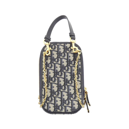 Christian Dior Blue Canvas Pouch Shoulder Bag Rovelle Bags
