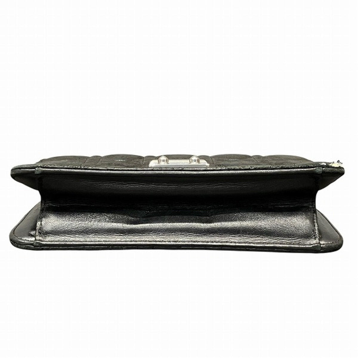 Christian Dior Black Leather Shoulder Bag Style 24 Rovelle Bags