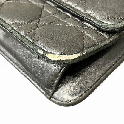 Christian Dior Black Leather Shoulder Bag Style 24 Rovelle Bags